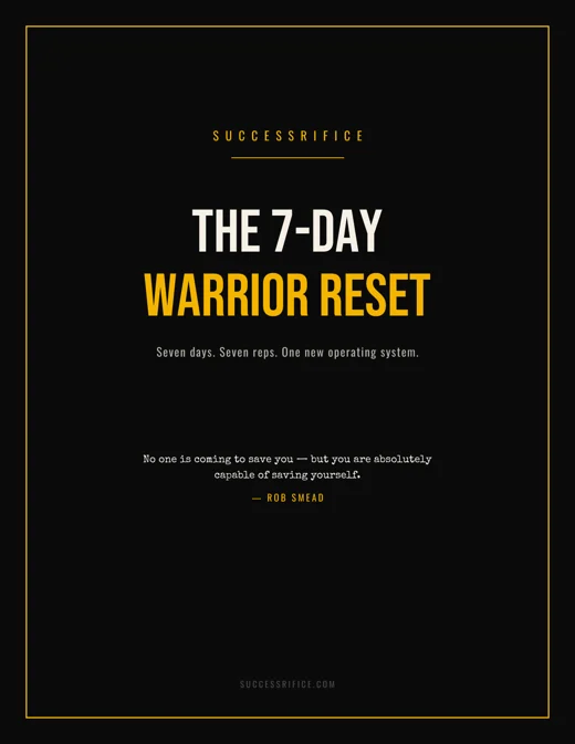 The 7-Day Warrior Reset cover